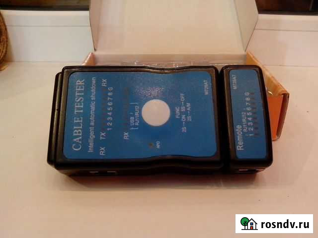 Тестер LAN RJ45, USB, RJ11/RJ12 Челябинск - изображение 1