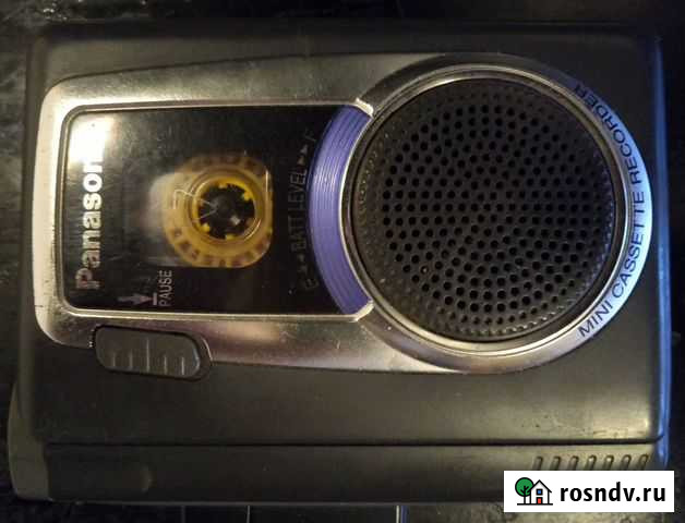 Кассетный диктофон (плейер).Работает отлично Дубна - изображение 1