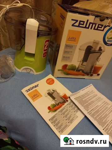 Новая Соковыжималка зелмер Тамбов - изображение 1