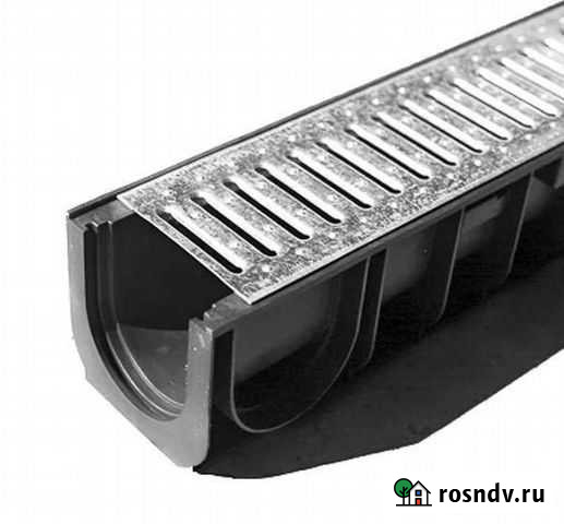 Водоотводный пластиковый лоток DN100 Богородск - изображение 1