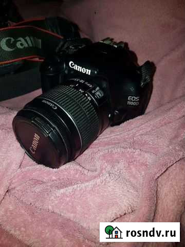 Зеркальный фотоаппарат canon EOS1100D Воронеж - изображение 1