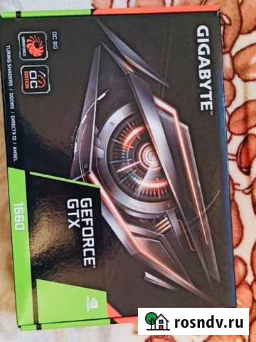 Видеокарта gigabyte GeForce GTX 1660 OC Тбилисская - изображение 1