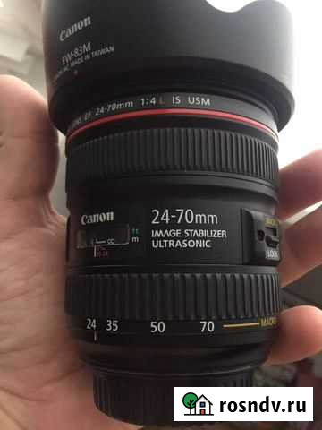 Объектив canon ef 24-70L 4,0 is usm Красноярск - изображение 1
