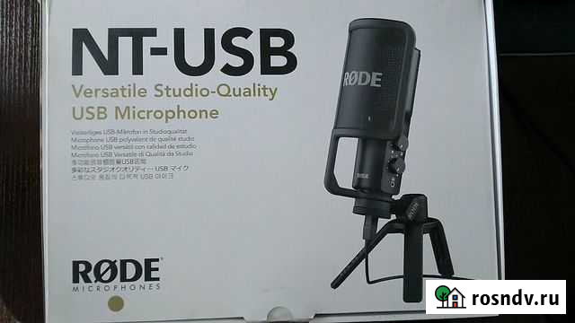 Микрофон rode NT-USB Бийск - изображение 1