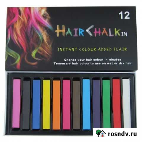 Мелки для волос Hair Chalk (12,24цв) Иркутск - изображение 1