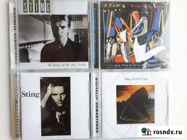 CD диски Sting, Rod Stewart, Smokie, Suzy Quatro Октябрьский - изображение 1