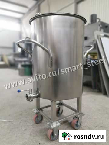Емкость приемная для молока 150л из нержавейки 2мм Пенза - изображение 1