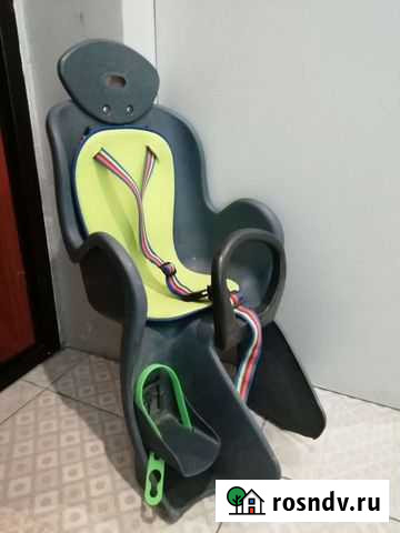 Велокресло детское (в комплекте с багажником) Кемерово - изображение 1