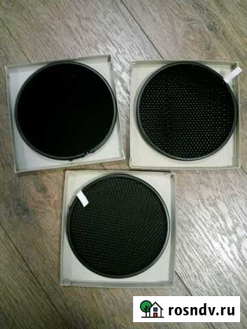 Набор сотовых насадок Hensel 7 продаю Калининград - изображение 1