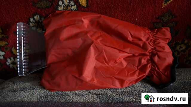 Автомобильный скребок с руковичкой Новосибирск - изображение 1