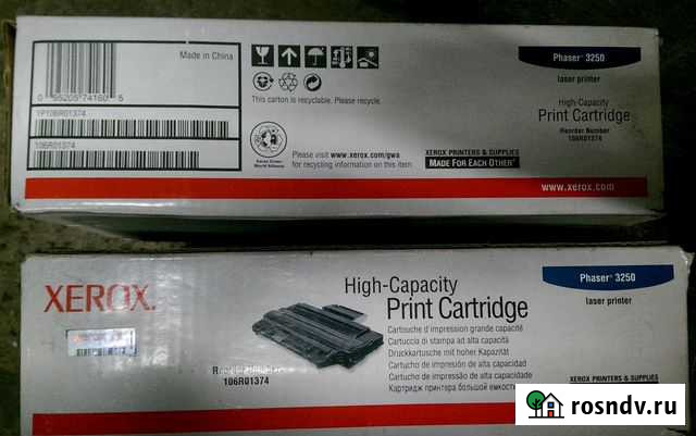 Картридж xerox 106R01374 (5K) 3250 Междуреченск - изображение 1