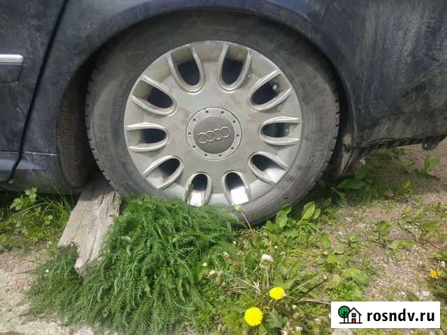 Оригинальные литые диски с резиной от Ауди R17 Приморск - изображение 1