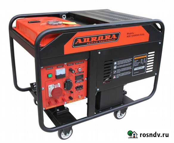 Бензогенератор Aurora AGE 12500 DSX dual Пермь - изображение 1
