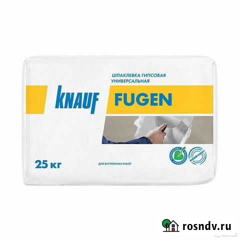 Шпатлёвка Кнауф Фуген 25кг Саранск - изображение 1