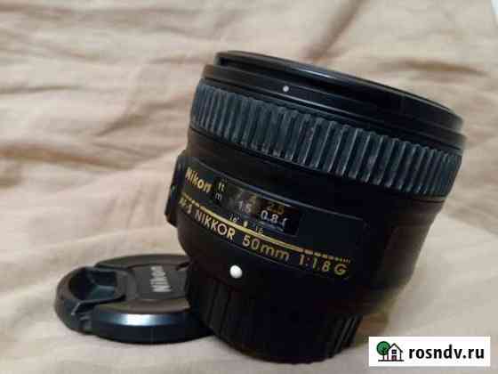 Объектив Nikkor 50mm 1.8G (как новый) Самара