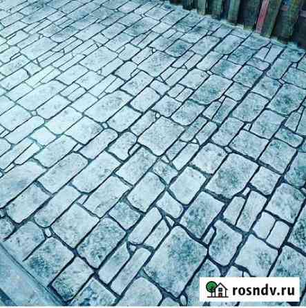 Печатный бетон Тротуарное покрытие Калуга