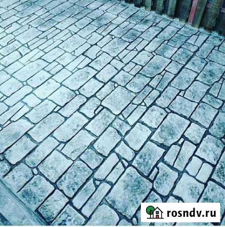 Печатный бетон Тротуарное покрытие Калуга - изображение 1