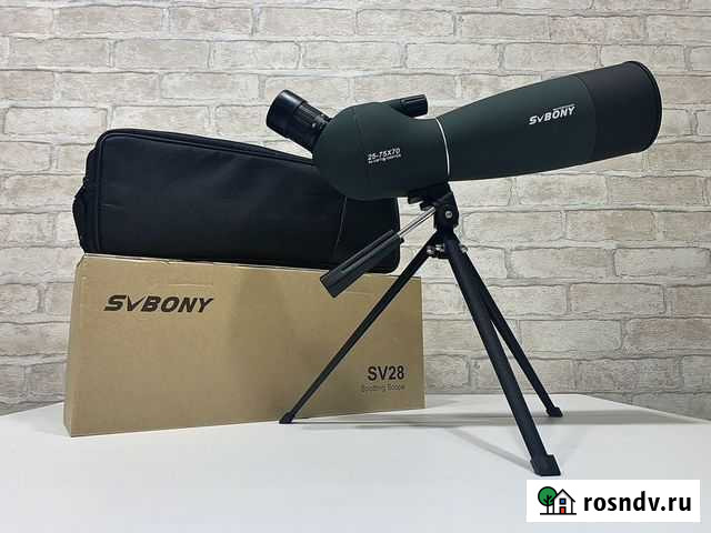 Зрительная труба Svbony (25-75х70мм) Йошкар-Ола - изображение 1