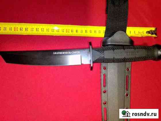 Нож leatherneck*tanto black, сталь D-2, новый,но Белгород