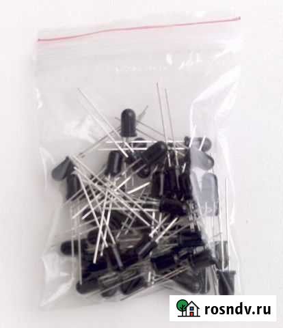 Инфракрасные (IR) светодиоды 5мм 940нм 50шт Калуга - изображение 1