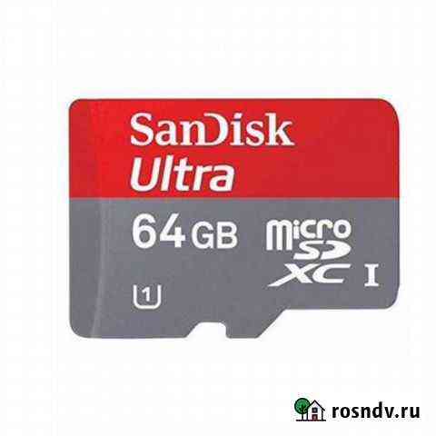 Карта памяти SanDisk Ultra microsdxc 64GB Самара