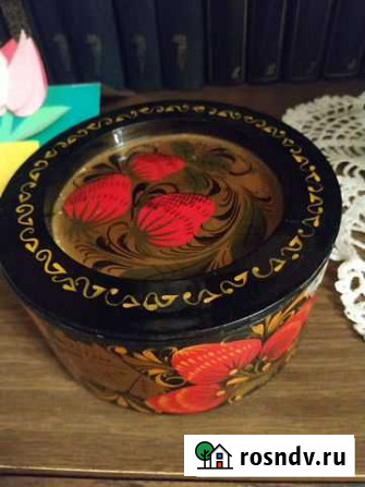 Музыкальная антикварная шкатулка расписная Палех Ижевск - изображение 1