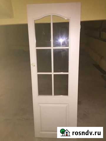 Дверь дерево со стеклом Волгоград - изображение 1