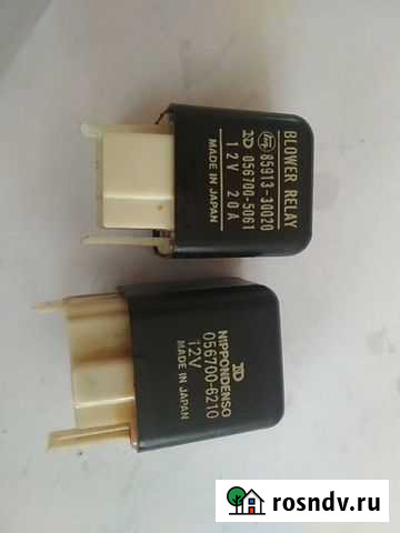 Продам реле на Тойoту Радужный - изображение 1