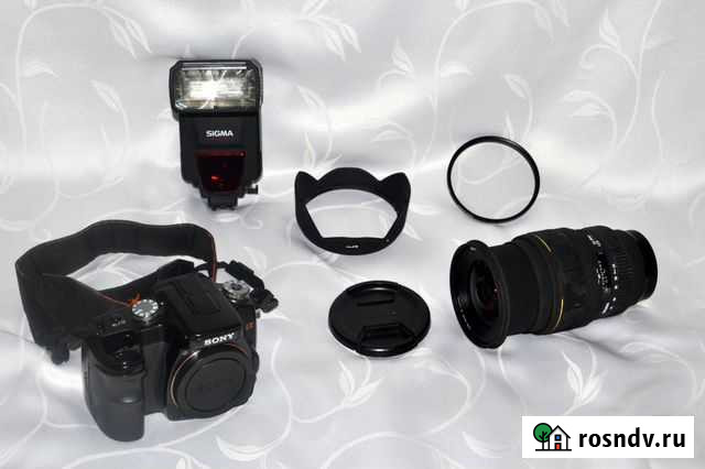 Продаю б/у Зеркальный фотоаппарат Sony Alpha 100 Мытищи - изображение 1