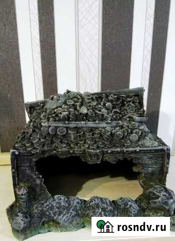 Декоративный сундук для аквариума Екатеринбург - изображение 1