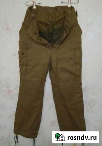 Брюки утепленные/ватные/военные/новые 50 размер Сергиев Посад - изображение 1