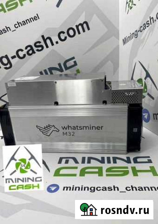Asic Whatsminer M32 64 TH/s Омск - изображение 1