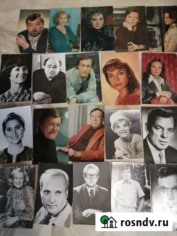 Открытки актёров кино Брянск - изображение 1