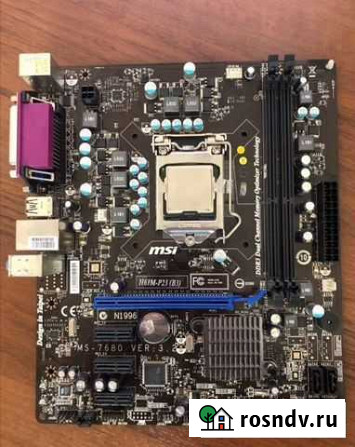 Материнская плата Msi H61M-P23 Симферополь - изображение 1