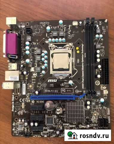 Материнская плата Msi H61M-P23 Симферополь - изображение 1