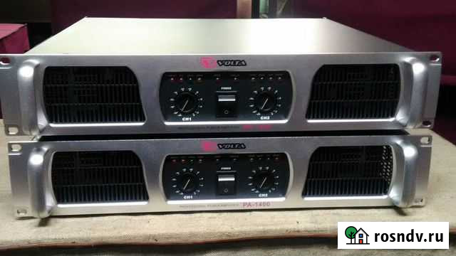 Усилители мощности volta PA-1400 Челябинск - изображение 1