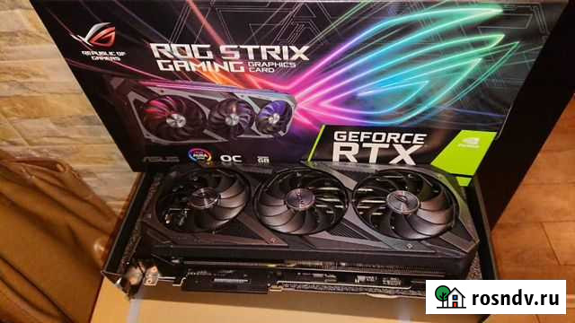 Asus Rog Strix RTX 3090, 24 Gb, новые Москва - изображение 1
