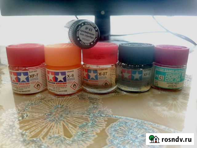 Краски для сборных моделей Благовещенск - изображение 1