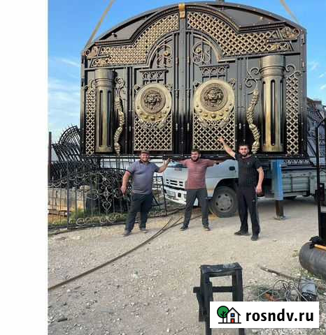 Кованые ворота Куруш - изображение 1