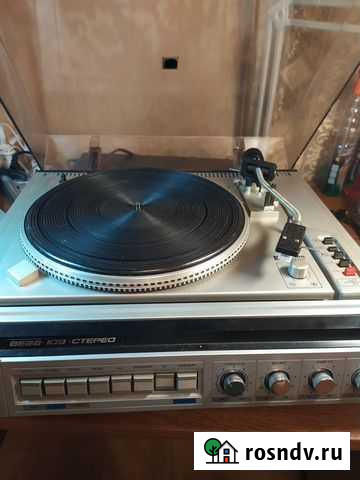 Проигрыватель винила Вега-109 с колонками Москва - изображение 1