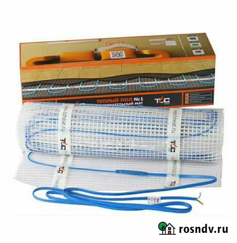 Электрический теплый пол 8м2, терморегулятор Феодосия - изображение 1