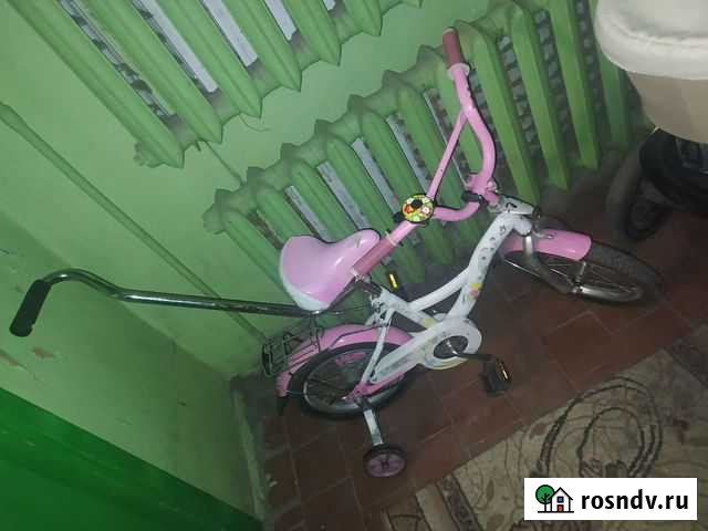 Детский велосипед с родительской ручкой Кондопога - изображение 1