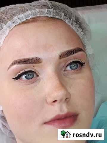 Пудровое напыление бровей, губ, межресничка Бийск - изображение 1