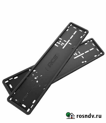 Рамка госномера силиконовые Севастополь - изображение 1