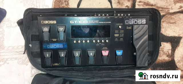 Boss GT 100 гитарный процессор Каменск-Уральский - изображение 1