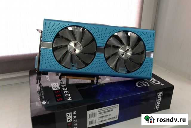 Radeon sapphire Rx 580 8 gb Nitro + SE Рыбинск - изображение 1