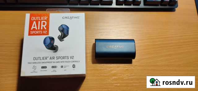 TWS наушники (aptX) Creative Outlier Air Sports V2 Санкт-Петербург - изображение 1