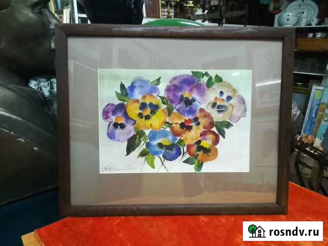 Картина Акварель художник В. Кудряшов чсхр Липецк - изображение 1