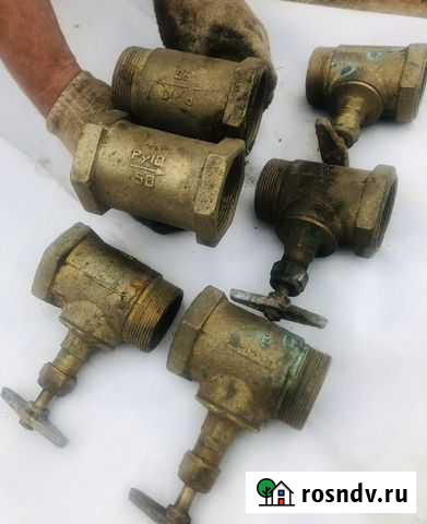 Кран бронзовый муфтовый ру 10/50 Челябинск - изображение 1