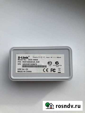 Коммутатор d-link des 1005A Саратов - изображение 1